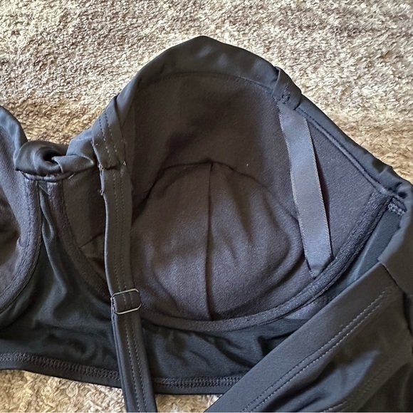 NWT Torrid Black Ruffle Push Up Bikini Top 3X DD - Picture 7 of 7